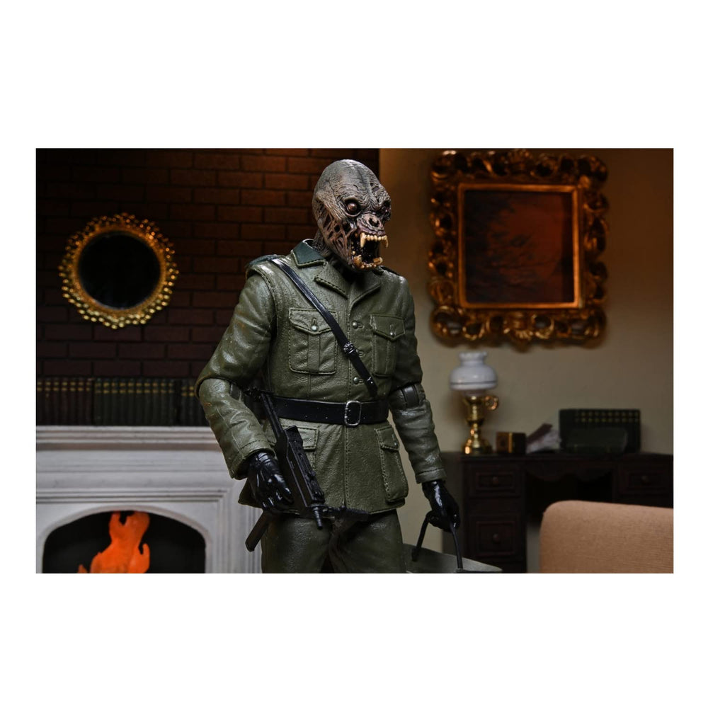 NECA Nightmare Demon accessories include firearms, knives, and a torch for cinematic setups.