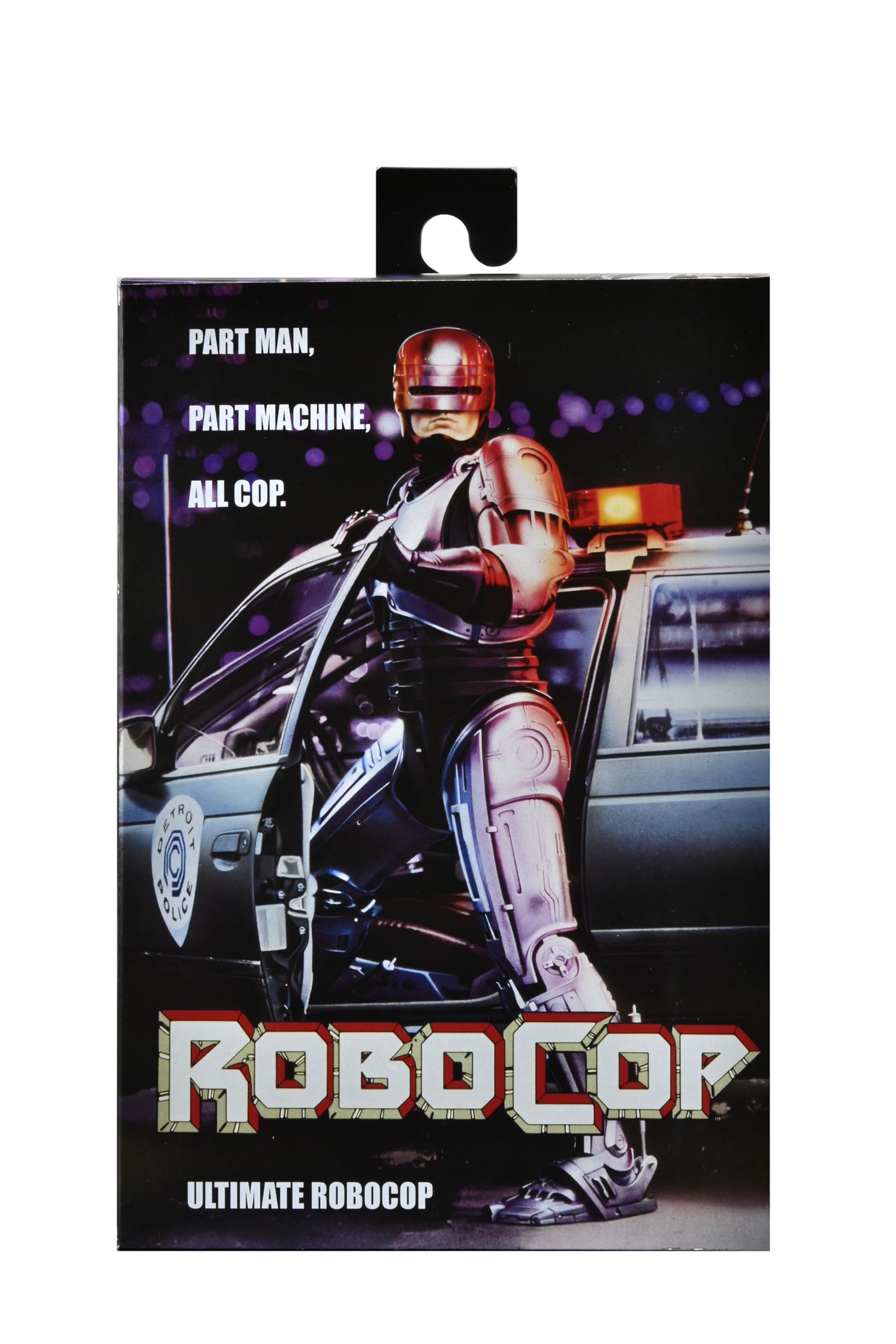 NECA RoboCop Ultimate figure with data spike fist for action-ready display