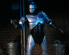 NECA RoboCop Ultimate figure in collector-friendly window box packaging for display