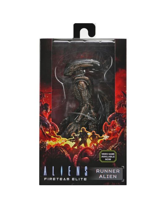 NECA Runner Alien front view with detailed sculpt for display