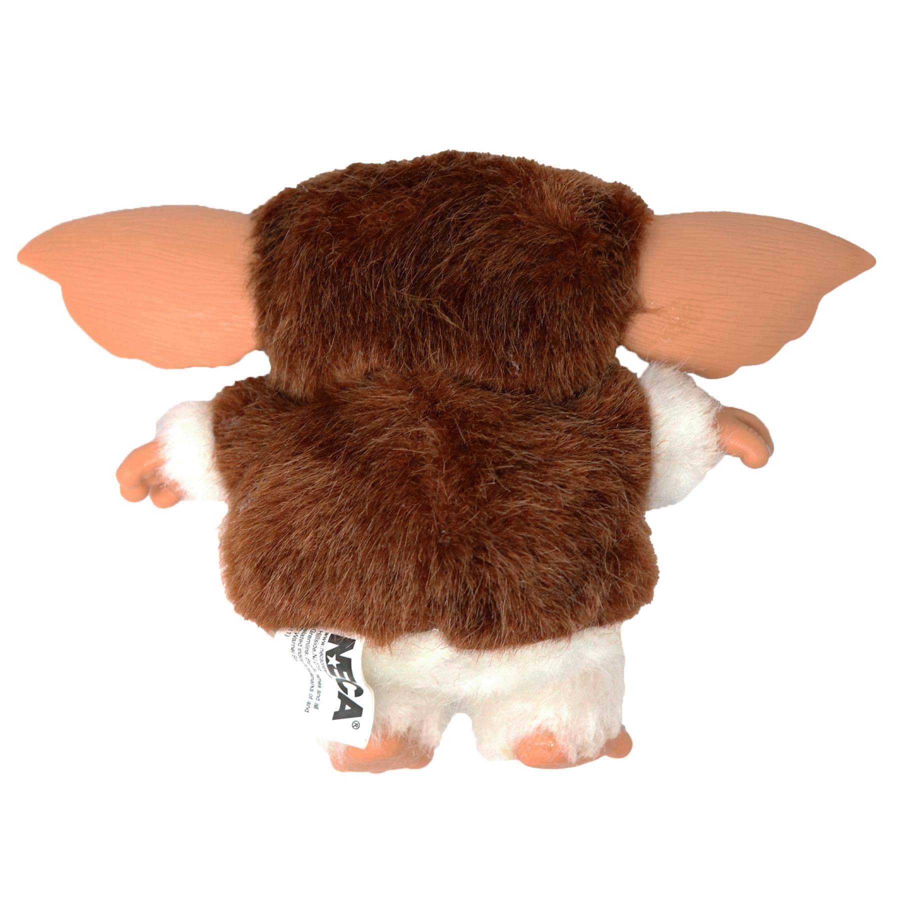 NECA Similing Gizmo plush toy tag and packaging signal gift readiness.