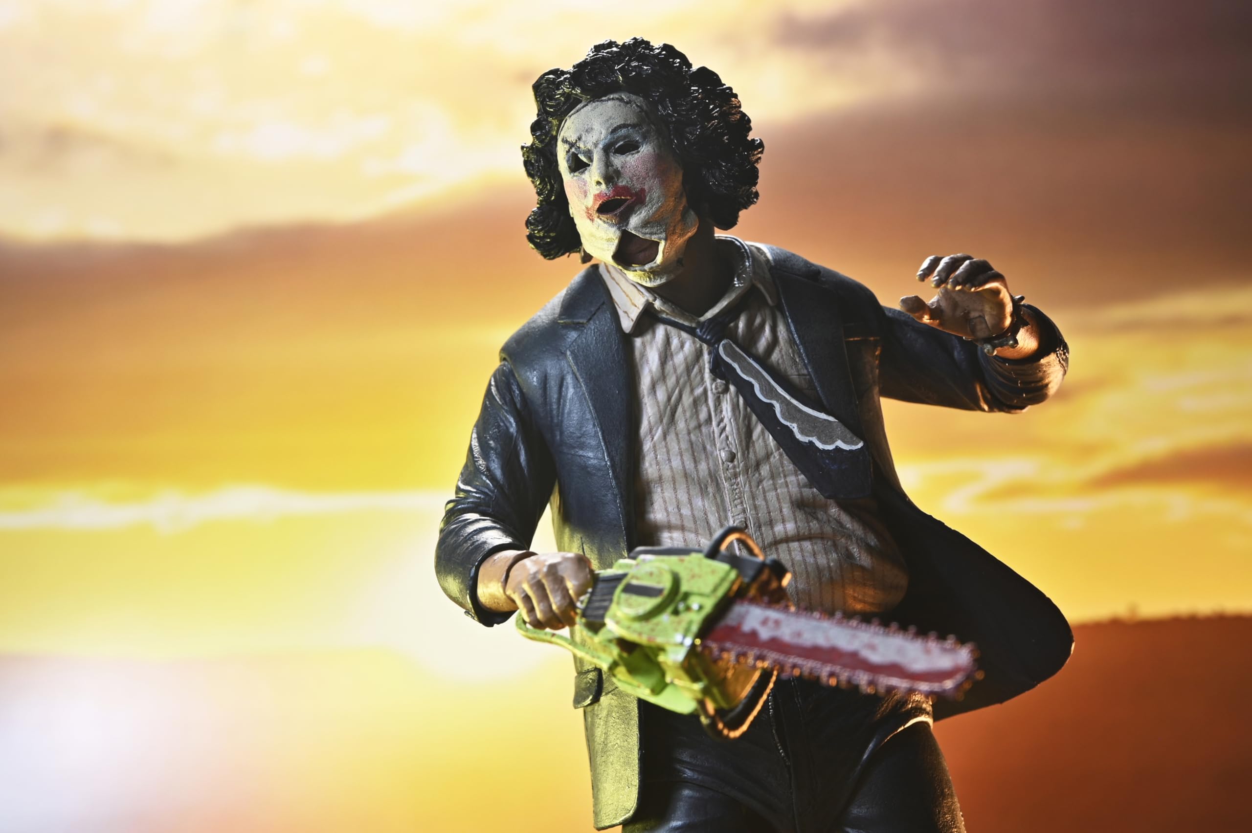 NECA Leatherface small hammer accessory expands pose options.