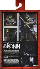 NECA TMNT Last Ronin in-box portrait shows collector-friendly packaging.