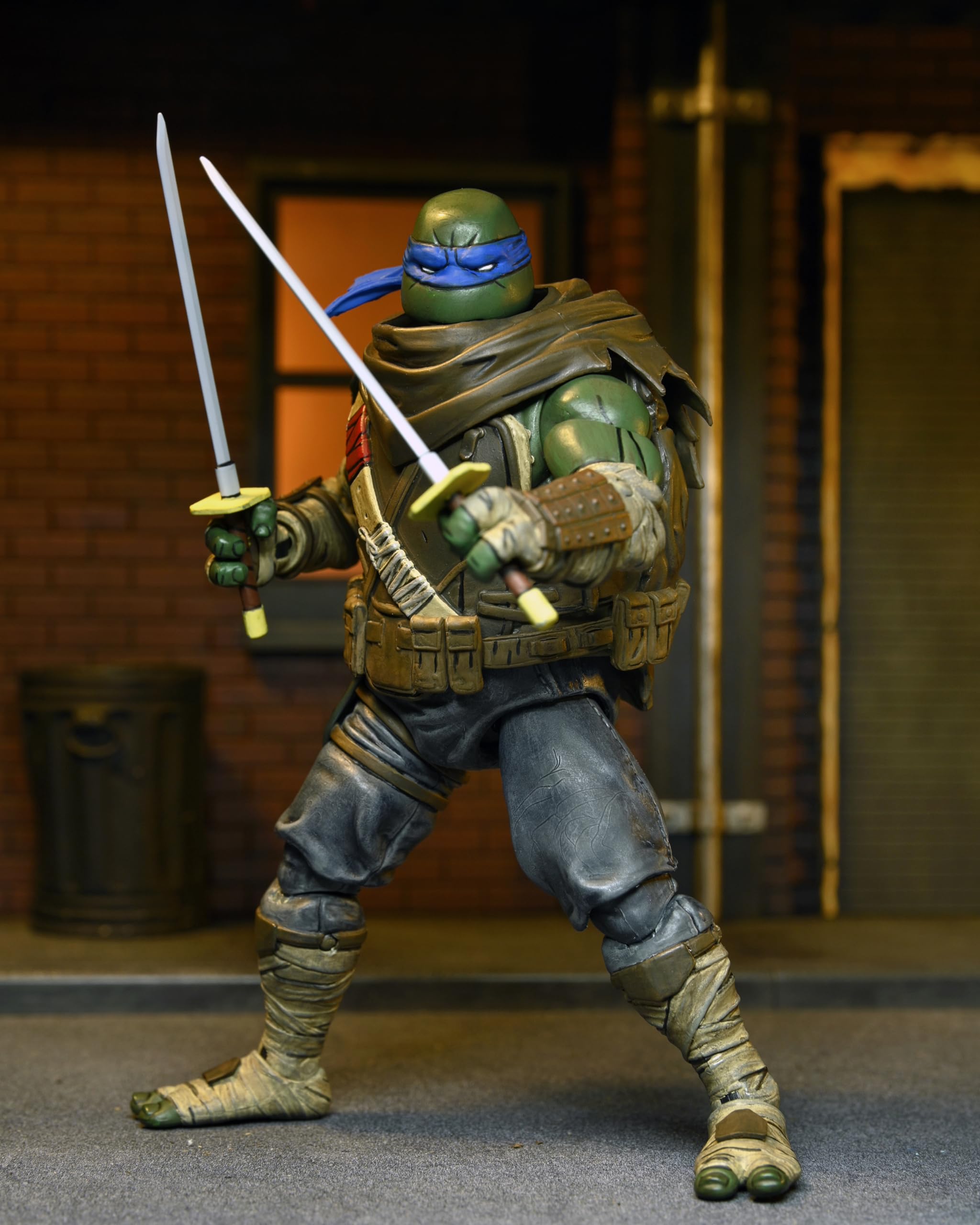 NECA Last Ronin Leonardo weapon accessories for authentic display options
