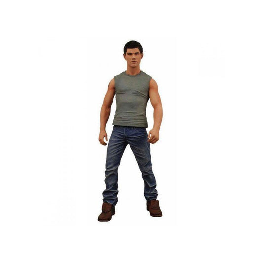 NECA Twilight Eclipse Jacob Black figurine, front view, ideal for display and collector's shelf.