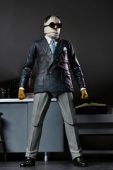 NECA Invisible Man 7-inch figure in window display packaging.