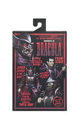 NECA Shredder Dracula figure side view for dynamic posing