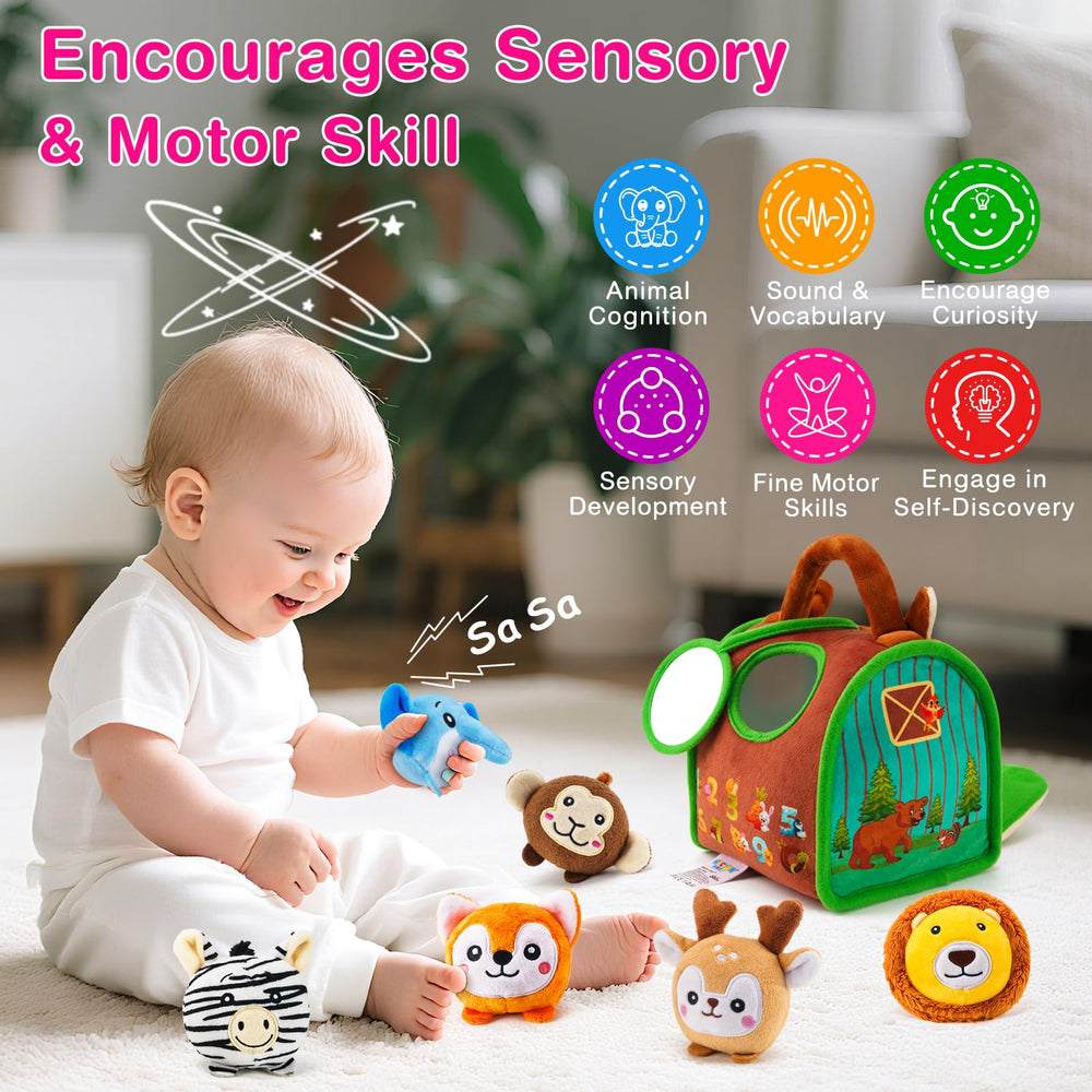 NECTAR BABY bear plush offers pocket-sized comfort for nap or travel routines