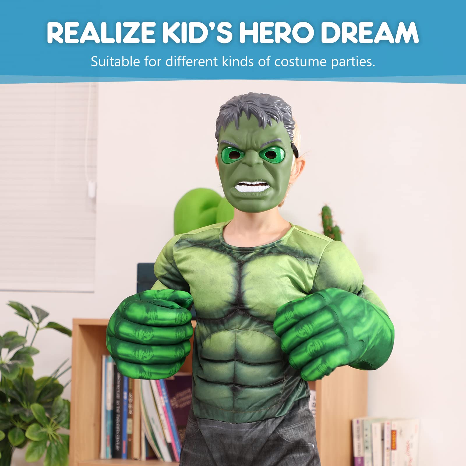 neexan soft plush superhero hand delivering cozy, cuddly playtime