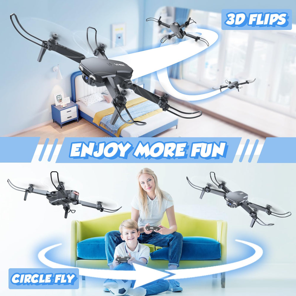NEHEME Drones 2 Batteries extend playtime with quick battery swaps.