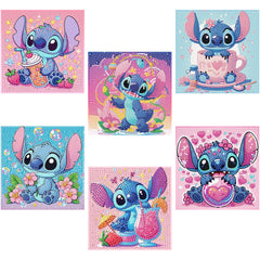 Nekpiahu six-pack 5D diamond art kits for kids offer bright, engaging creativity for busy afternoons.
