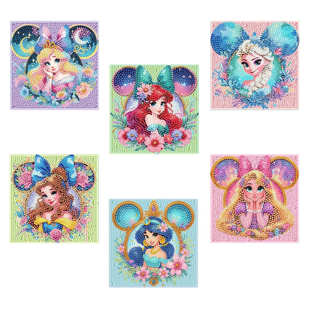 nekpiahu six-pack diamond art kit packaging for kids, colorful and inviting