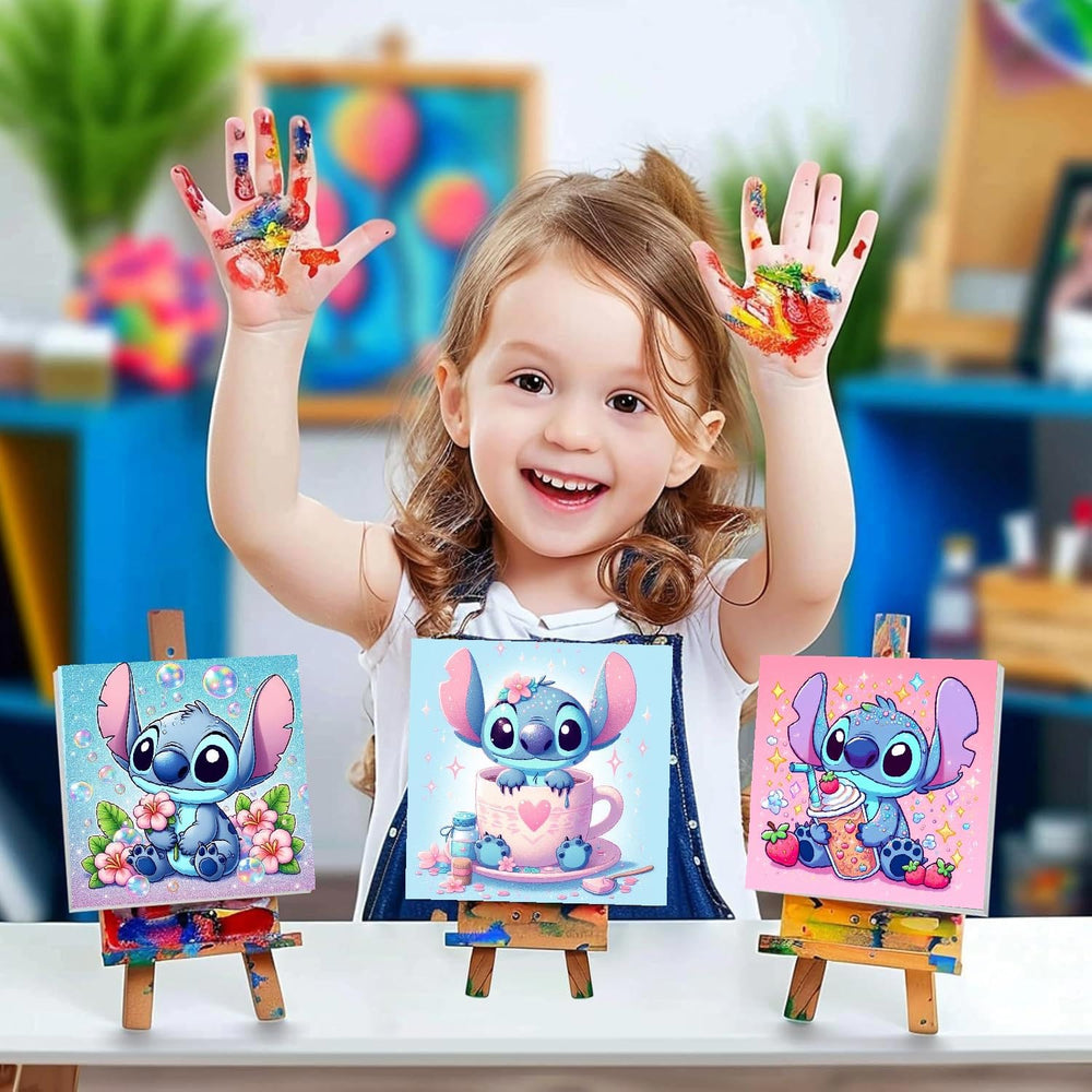 nekpiahu linen canvas with clear number printing reduces eye strain during painting