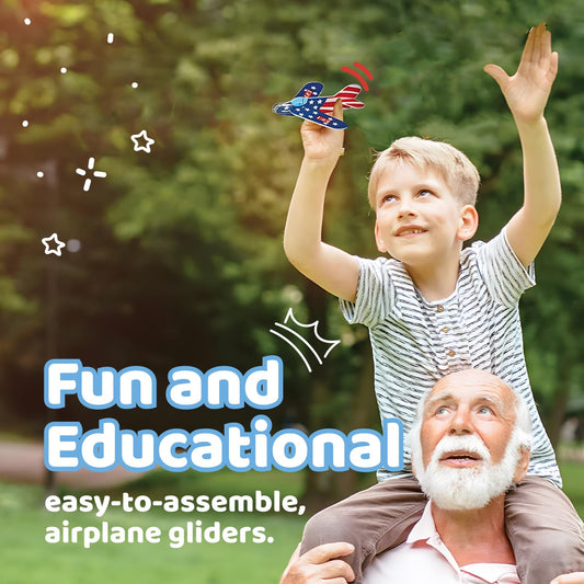 Neliblu assorted designs plane gliders for games and prizes.