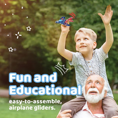 Neliblu assorted designs plane gliders for games and prizes.