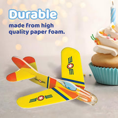 Neliblu foam airplanes are durable party prizes for classroom play.