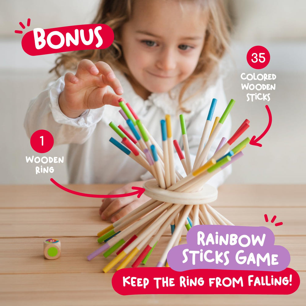 Nene Toys BALLFALL Jumbo dice and cards extend strategy and sequencing