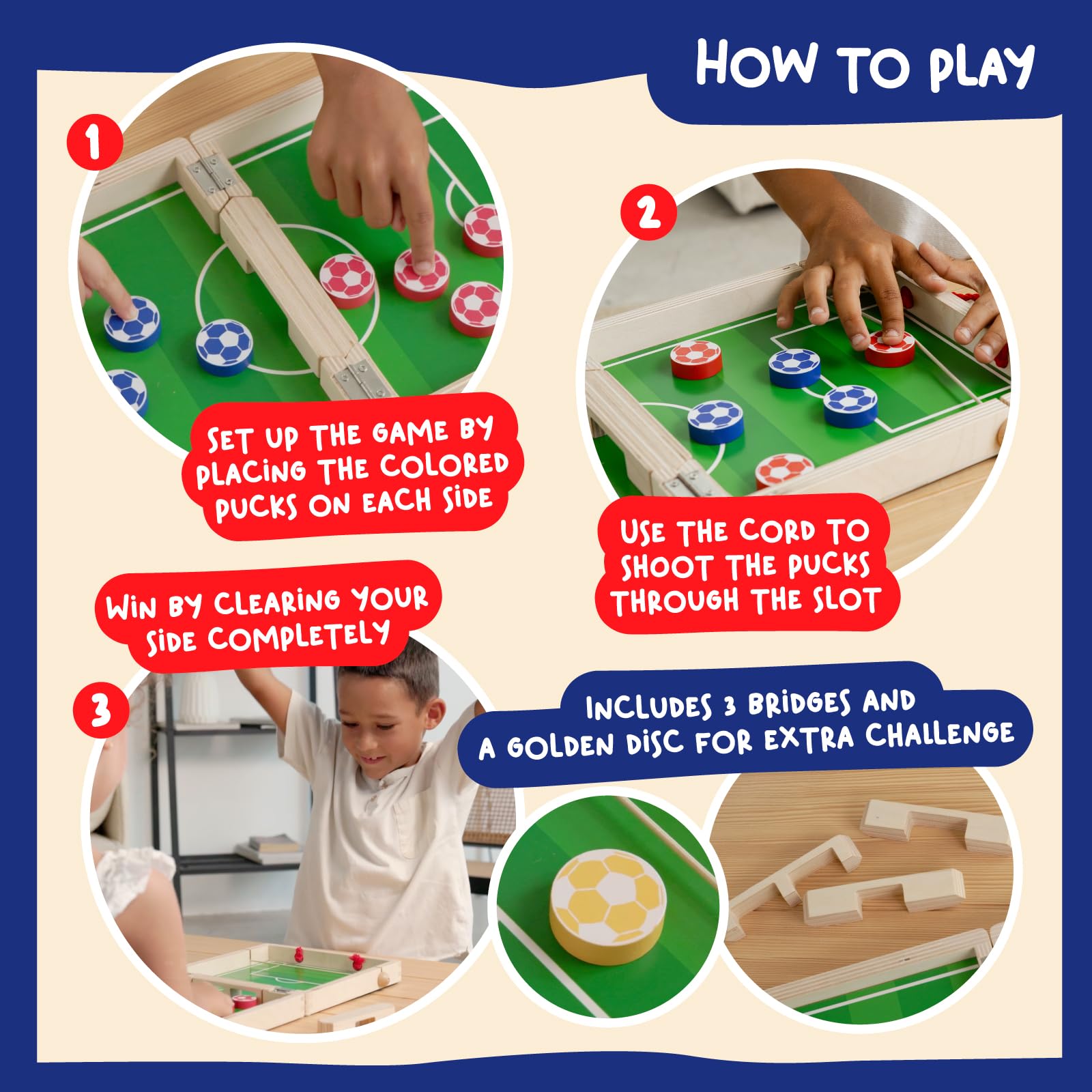 Nene Toys Sling Goal two-player action for fast-paced fun.