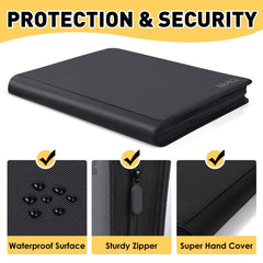 NEOACT binder interior sleeves protecting cards from damage