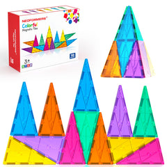 NEOFORMERS isosceles triangle pack overview for creative STEM play