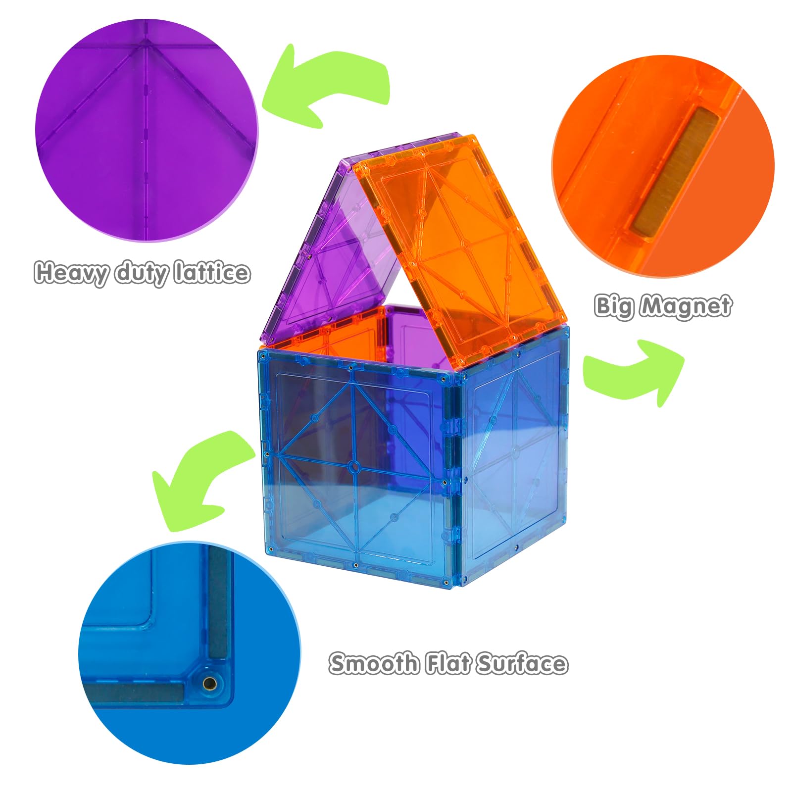 Children build with NEOFORMERS tiles during a playful learning session.