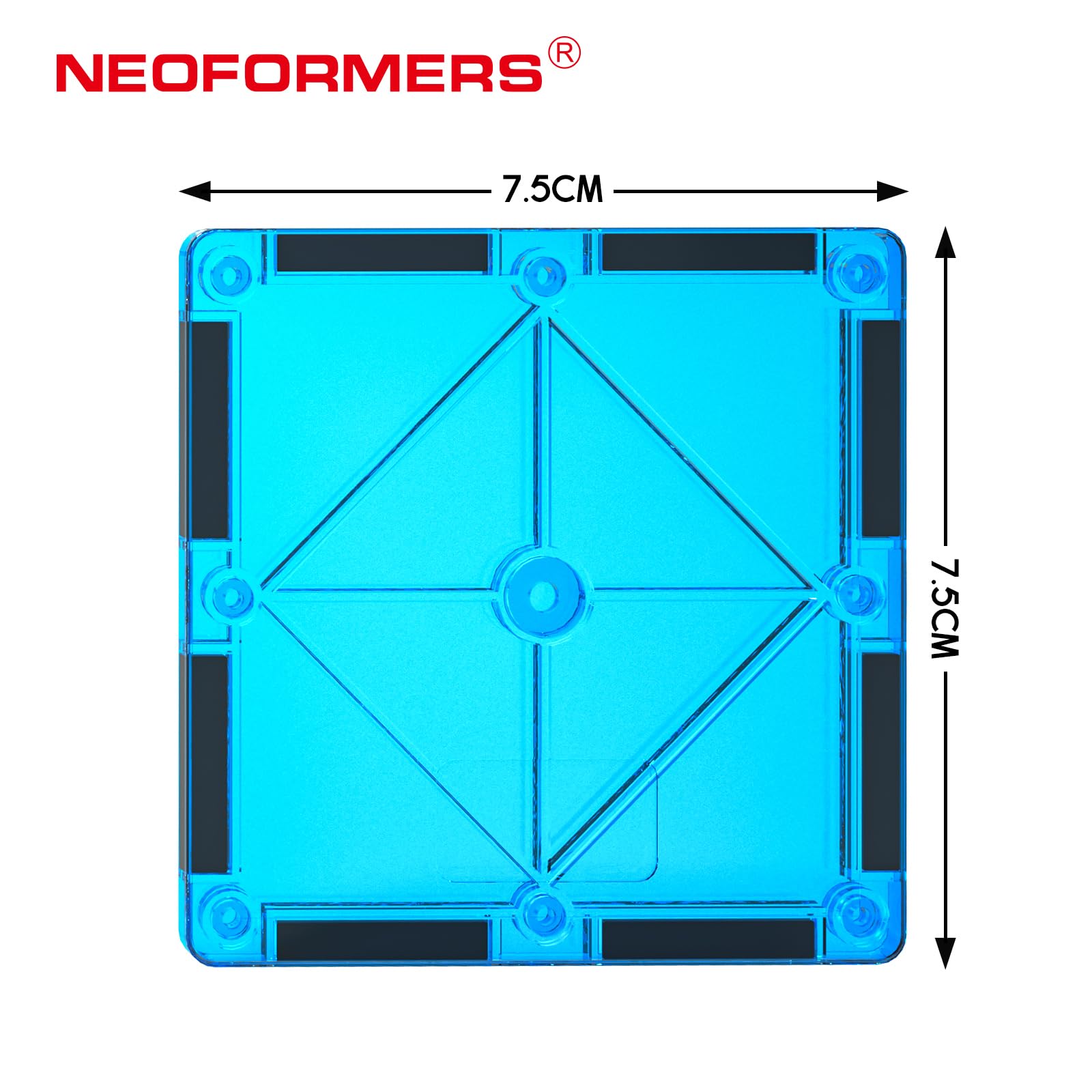 Neoformers magnetic-building-blocks starter set helps kids explore geometry through hands-on play.