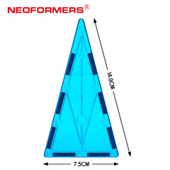 NEOFORMERS tall triangle tiles demonstrate scalable architecture
