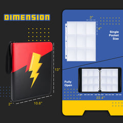 NeatoTek 40-pages double-sided sheets enable easy organization of 720 cards