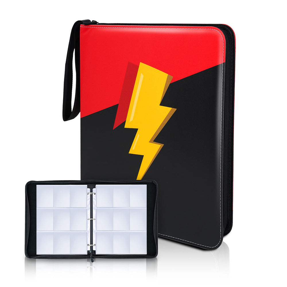 NeatoTek 9-pocket waterproof binder outer view shows rugged PU protection for cards