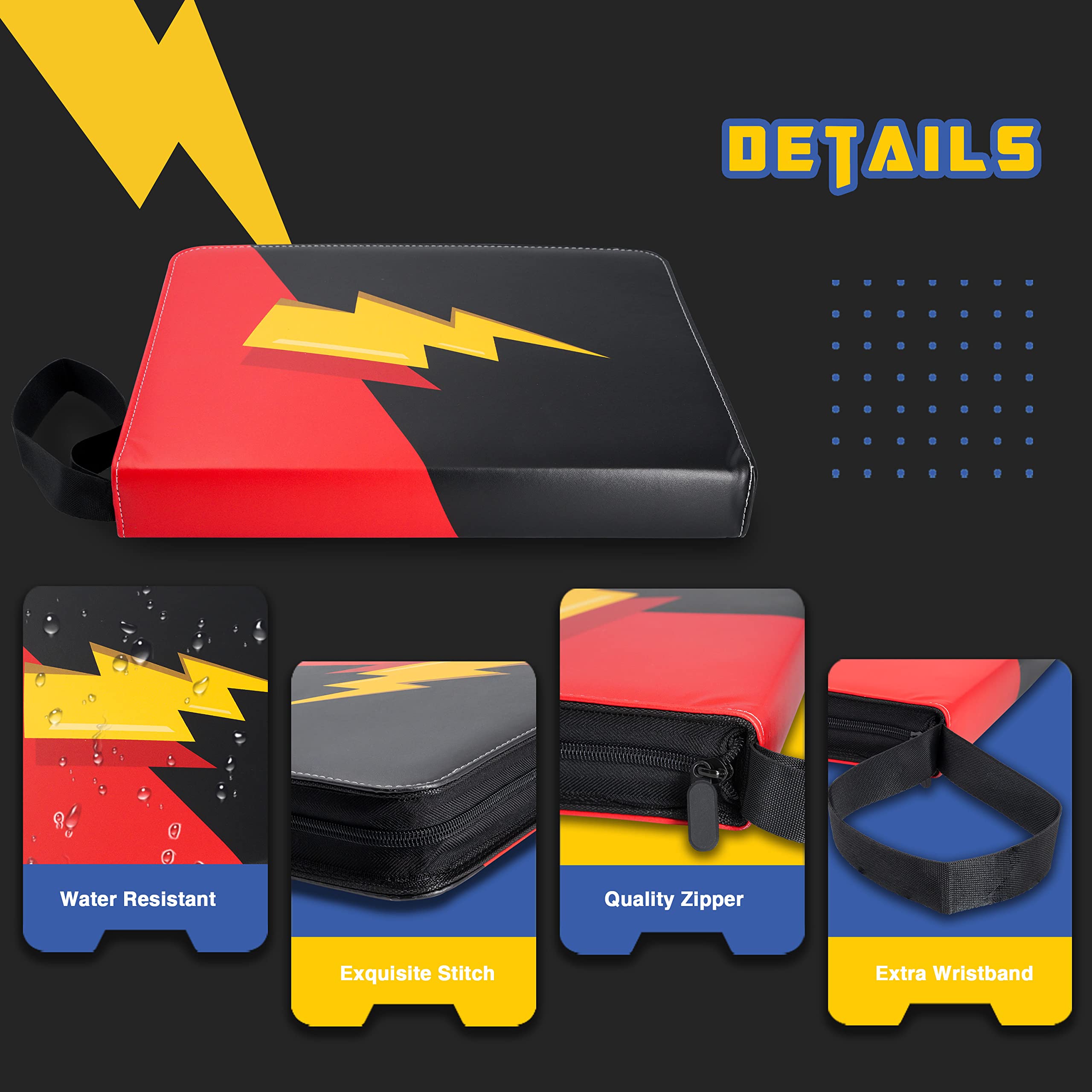 NeatoTek front-cover view highlighting durable waterproof exterior for travel storage