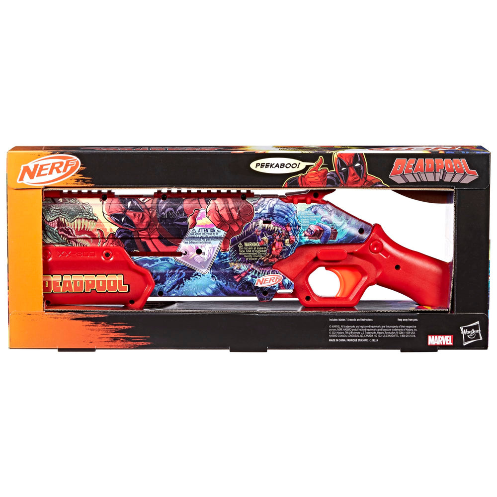 Nerf Deadpool gift-pack concept appealing to collectors and teens