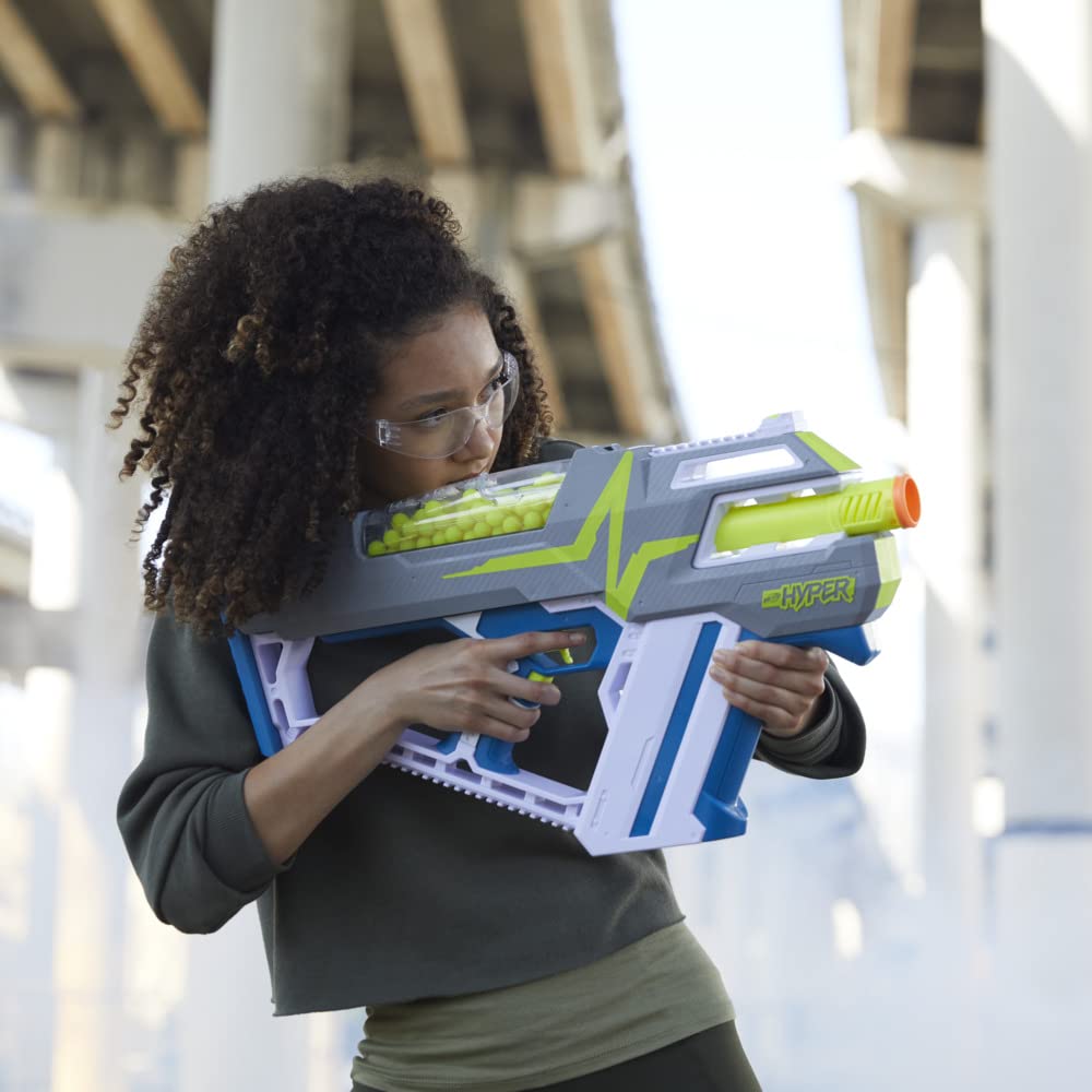 Nerf eyewear included for immediate safety during play