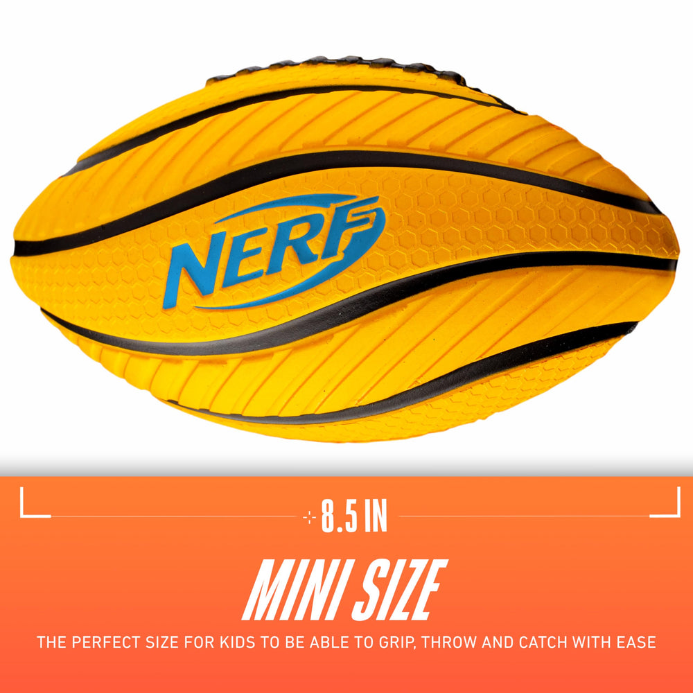 Close-up of Nerf foam texture highlighting soft material for safe catching.