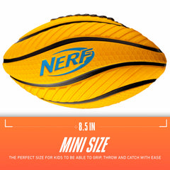 Close-up of Nerf foam texture highlighting soft material for safe catching.