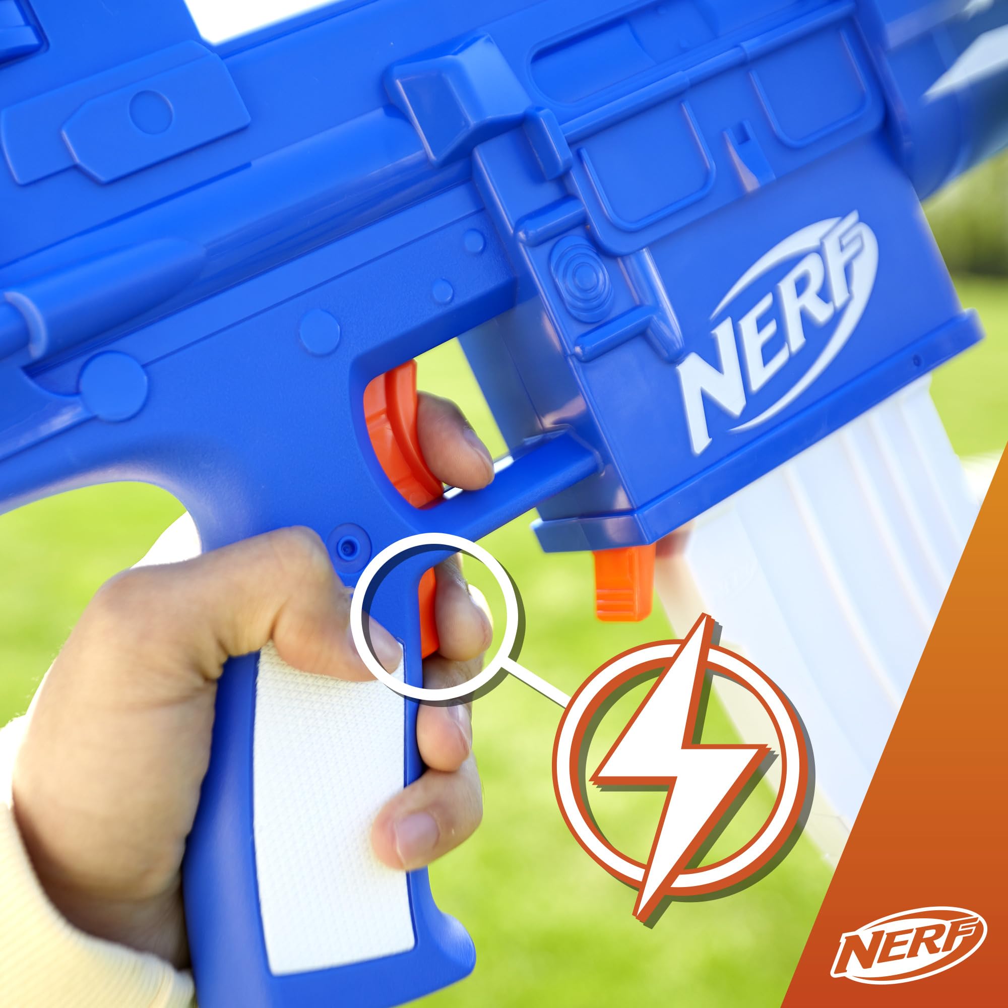 Removable 10-dart clip shown with the Blue Shock Blaster
