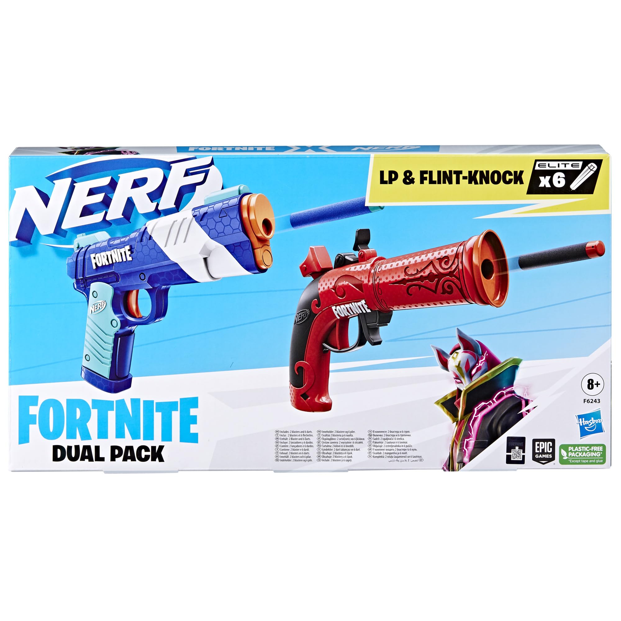 Nerf Fortnite dart reload action demo for rapid reloading.