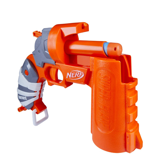 Nerf Fortnite Flare blaster break-open loading shows quick reload during games