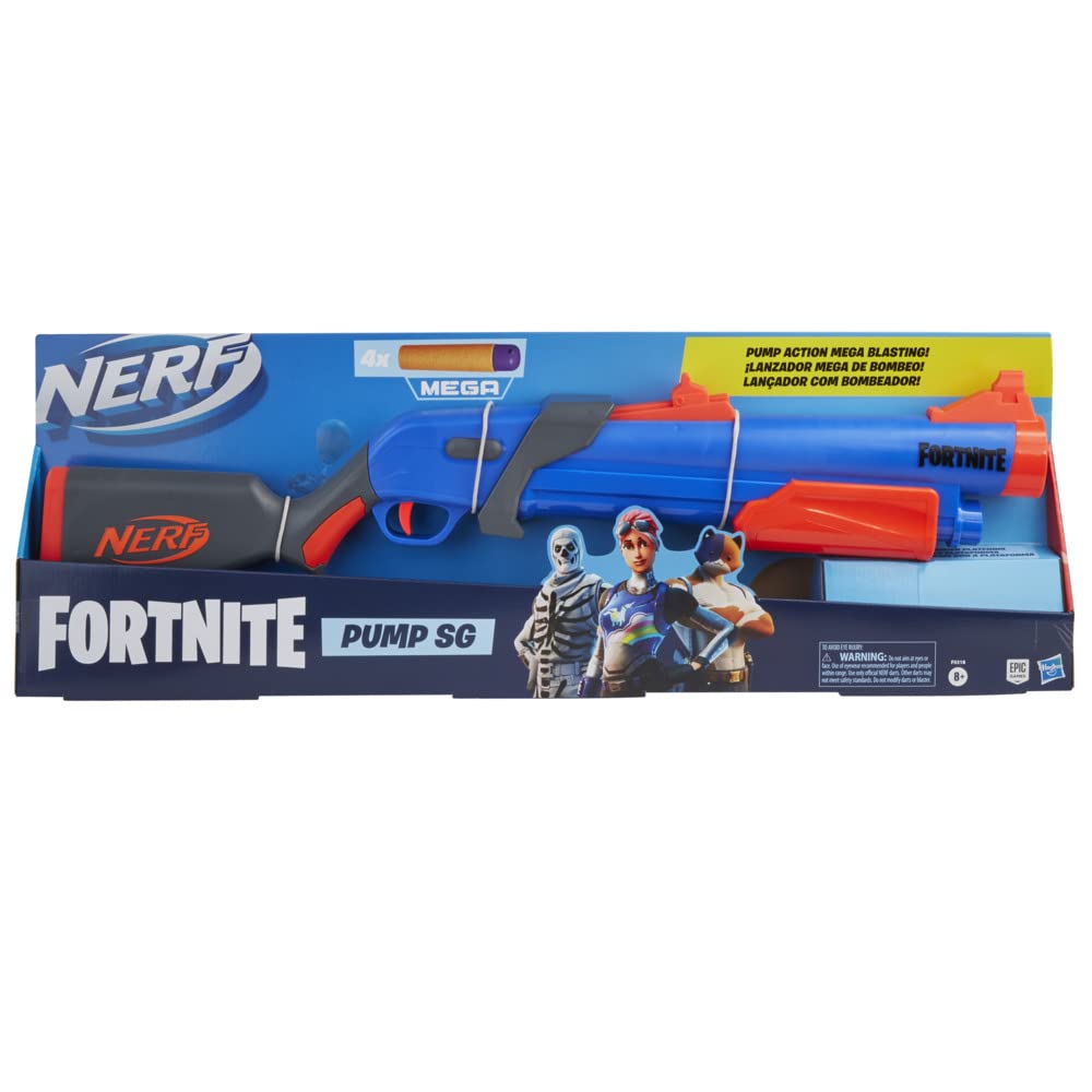 Included four Nerf Mega Darts ready for immediate battles in the box.