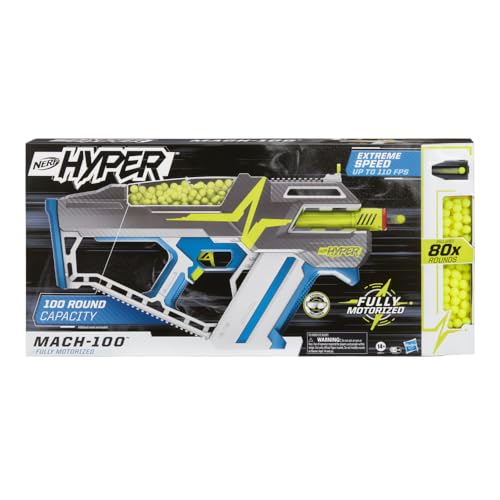 Nerf Hyper rounds shown with large capacity and quick reload potential