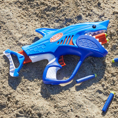 Nerf Junior Wild Sharkfire 8-count darts ready for action.