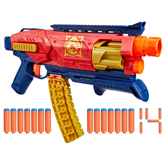 Nerf Loadout Shadowspeed Recon blaster front view for dynamic battle action
