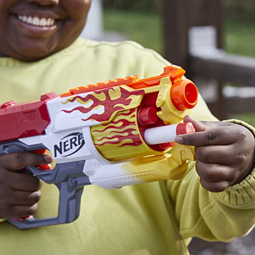 Nerf Mega CycloneShock Hotrod Amazon Exclusive finish stands out in games.