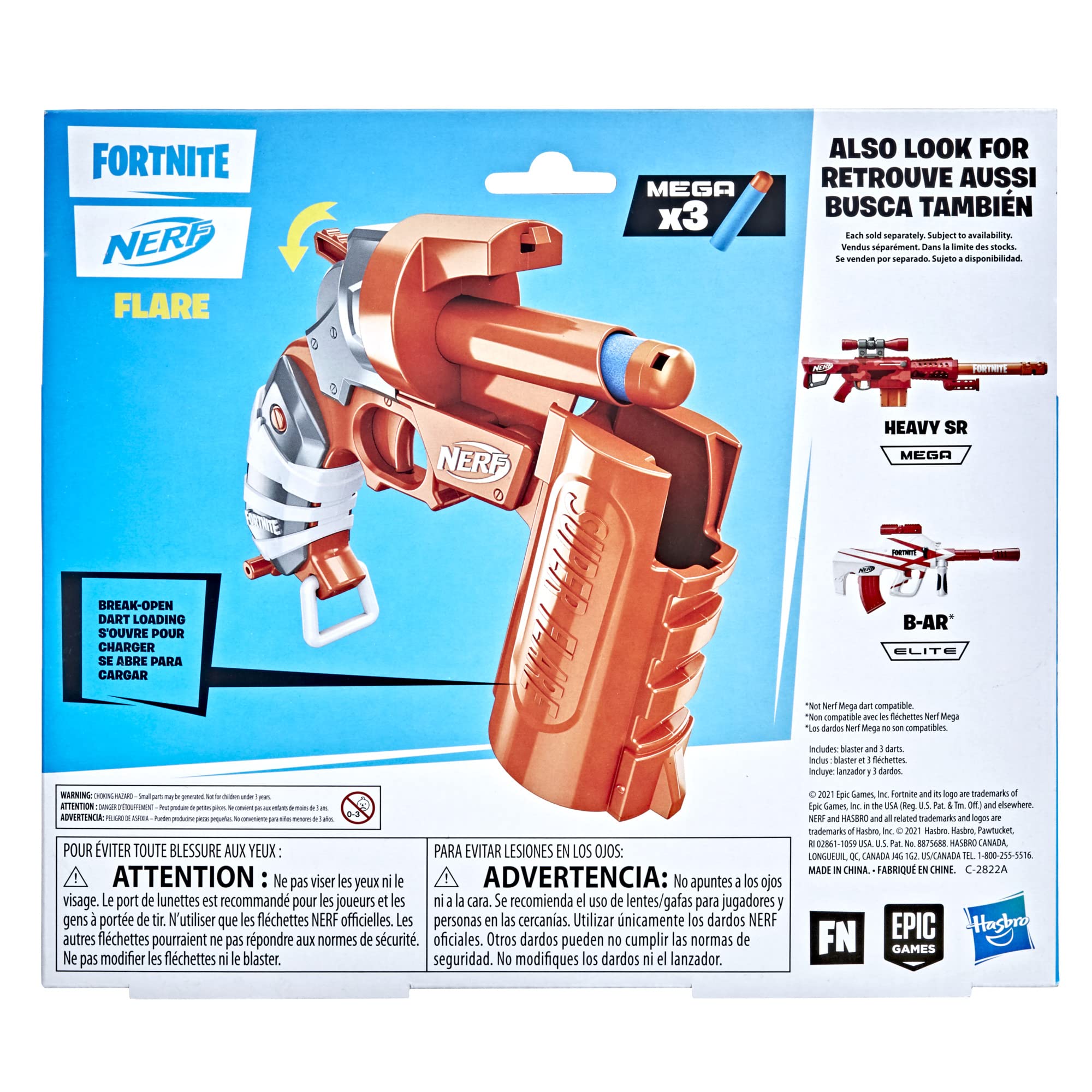 Nerf Mega darts whistling flight adds audible excitement
