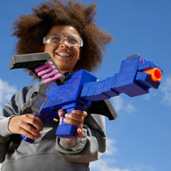 Nerf Minecraft Ender Dragon blaster priming handle resembling dragon legs