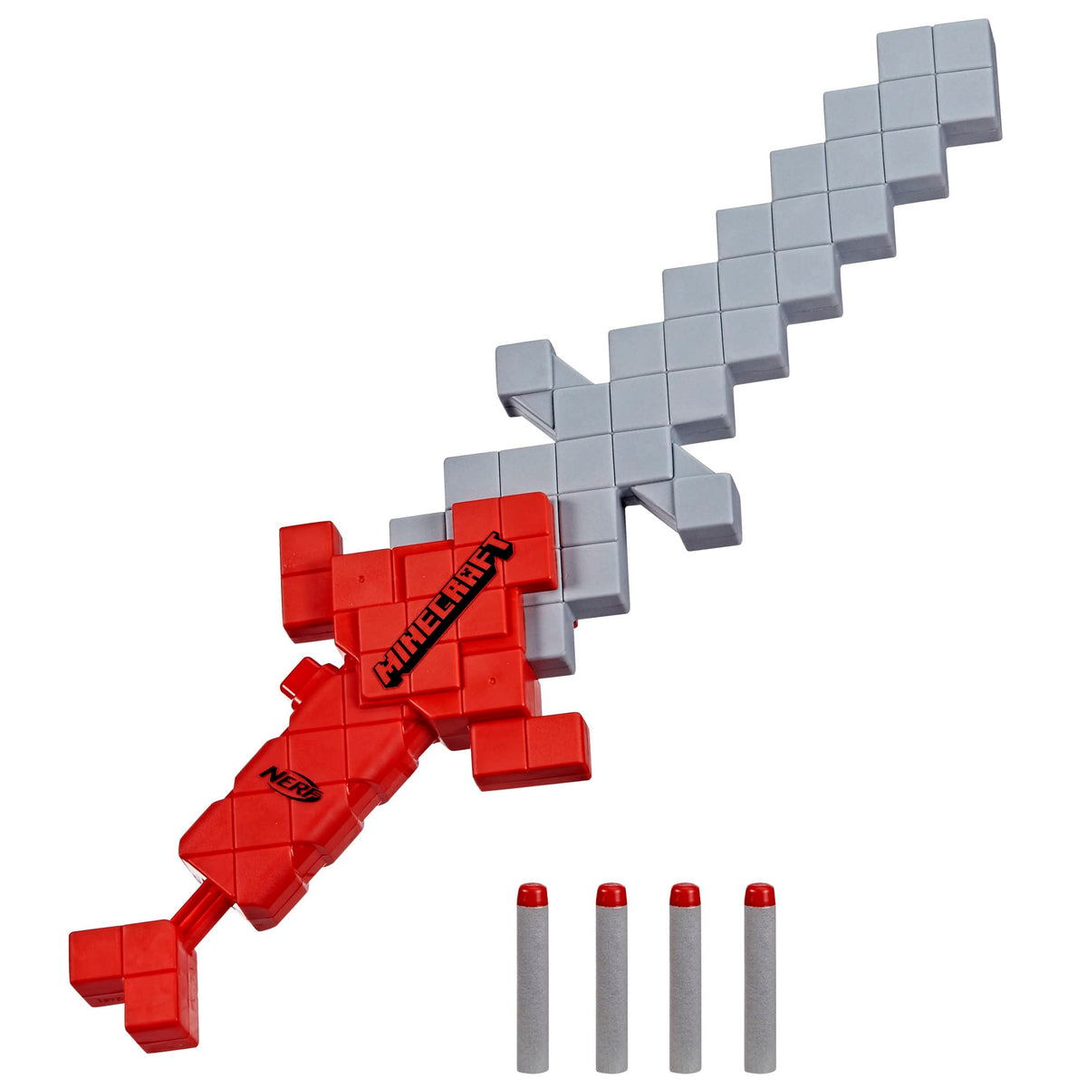 Nerf Minecraft Heartstealer Sword with foam blade for safe, imaginative play