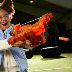 Crossbow suited for both indoor and outdoor Minecraft-themed battles