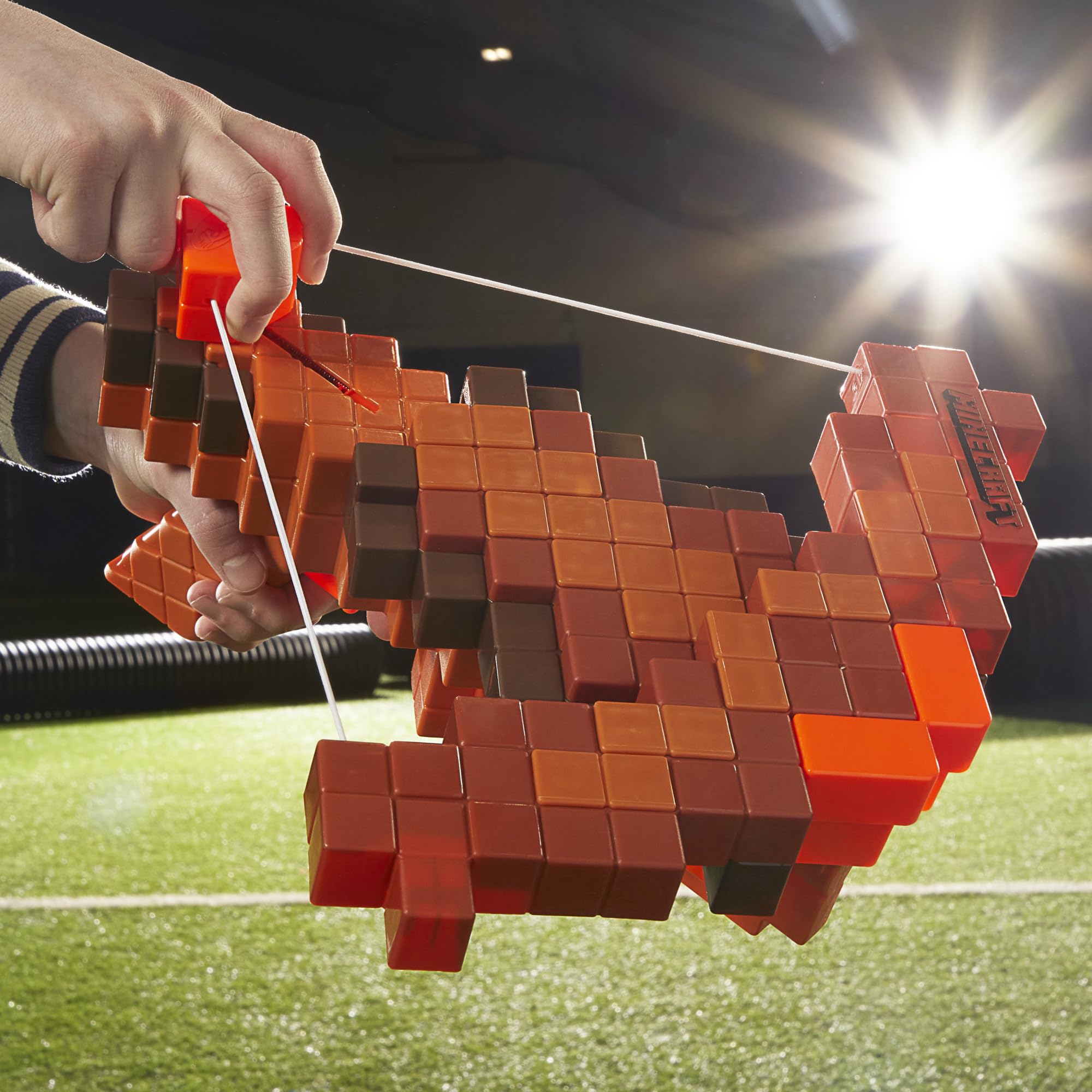 Officially licensed Minecraft crossbow design from Nerf