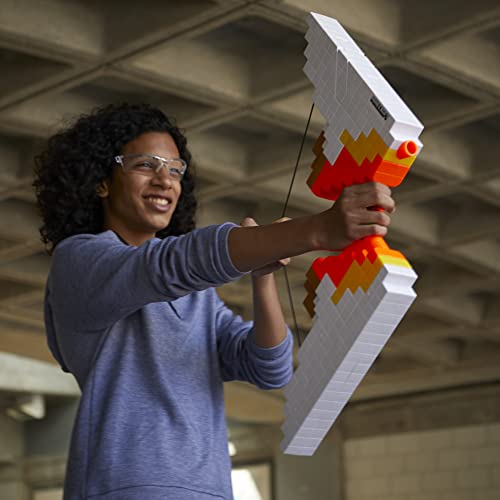 Nerf Minecraft Sabrewing Bow suitable for indoor and outdoor play
