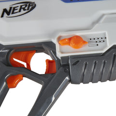 NERF Modulus Regulator clips and darts included for immediate action.