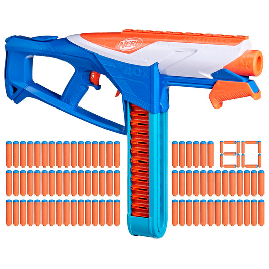 Nerf N Series Infinite Blaster belt setup for rapid reloads during play.